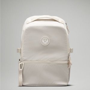 NEW Lululemon New Crew Backpack, 22L, white